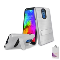 For LG Q7+ /Q7 Plus/ Q610 Card  holder SLIM ARMOR Hybrid case FOR WHOLESALE