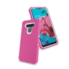 LG K51 Slim Defender Cover Case HYB12 Pink/White