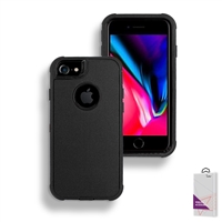 Apple iPhone 6/7/8 Slim Defender Cover Case HYB12 Black/Black