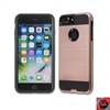 IPHONE 7 PLUS/ IPHONE 8 PLUS METAL BRUSH CASE HYB22 ROSE GOLD