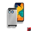 Samsung Galaxy A20 / A30 / A50 Slim Armor Metal Brush Case for Wholesale