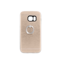 Samsung Galaxy S7 Aluminum Ring Stand CASE HYB24 GOLD