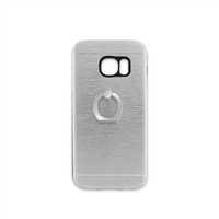 Samsung Galaxy S7 Aluminum Ring Stand CASE HYB24 Silver