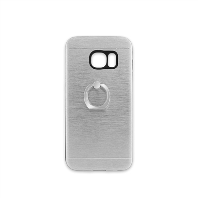 Samsung Galaxy S7 Aluminum Ring Stand CASE HYB24 Silver
