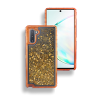 Samsung Galaxy Note 10 Glitter OBox Hybrid Cover Case HYB26 Gold