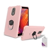 LG Aristo 4+ / Escape Plus/ Tribute Royal/ X320 Hybrid Ring Kickstand Case HYB32 Rose Gold