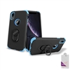 iPhone Xs Max Hybrid Ring Kickstand Case HYB32 Black/Blue