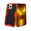 iPhone 13 Pro Max Protective Double Injection Basketball Texture TPU+PC Red