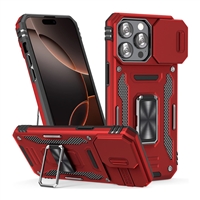 iPhone 16 Plus Camera Cover  & Ring Kickstand Case