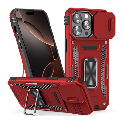 iPhone 16 Plus Camera Cover  & Ring Kickstand Case