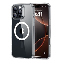 Apple iPhone 16 Pro Max TPU + PC Magsafe Wireless Charging case FOR WHOLESALE