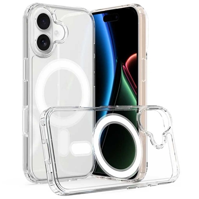 Apple iPhone 17  TPU + PC Magsafe Wireless Charging case FOR WHOLESALE