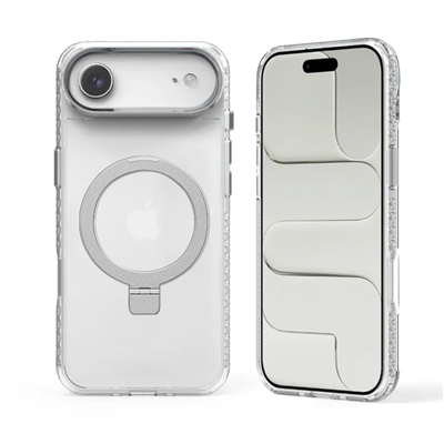 IPHONE 17 AIR PC MAGSAFE RING STAND WIRELESS CHARGING CASE