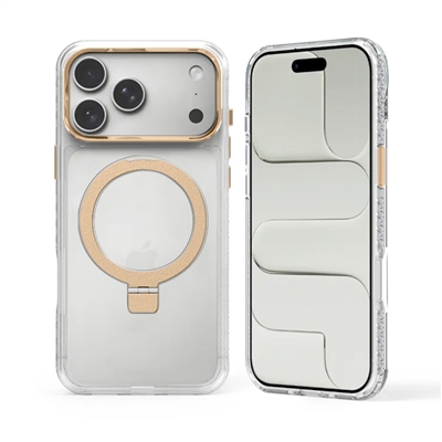 IPHONE 17 PRO PC MAGSAFE RING STAND WIRELESS CHARGING CASE