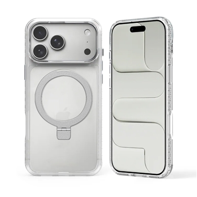 IPHONE 17 PRO MAX PC MAGSAFE RING STAND WIRELESS CHARGING CASE
