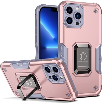 iPhone 14 Pro Max Robotic Hybrid Case with Magnetic Ring Stand