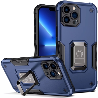 iPhone 16 Pro Robotic Hybrid Case with Magnetic Ring Stand
