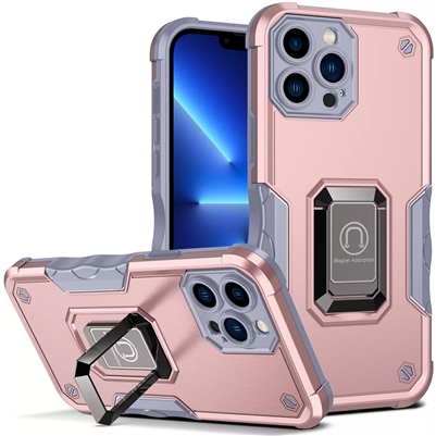 iPhone 16 Pro Max Robotic Hybrid Case with Magnetic Ring Stand