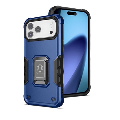 iPhone 17 Air Robotic Hybrid Case with Magnetic Ring Stand