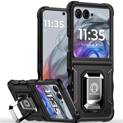 Motorola Razr (2024) Robotic Hybrid Case with Magnetic Ring Stand