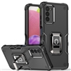 Samsung Galaxy A03S Robotic Hybrid Case with Magnetic Ring Stand