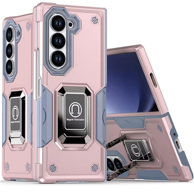 Samsung Galaxy Z Fold 5 Robotic Hybrid Case with Magnetic Ring Stand