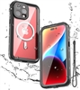 Apple iPhone 14 Pro Max Redpepper Waterproof Shockproof Dirt Proof Case Cover Black