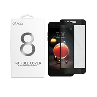LG Aristo 2 / LG Tribute Dynasty / LG Aristo / Fortune / Phoenix 3 / LV3 / X210 Full Screen Tempered Glass Screen Protector 5D Edge Black