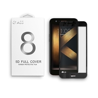 LG K40 /LM-X420 Full Screen Tempered Glass Screen Protector 5D Edge Black