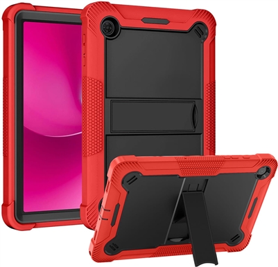 T-Mobile Revvl Tab 2 Slim Heavy Duty Shockproof Rugged Case With Kickstand