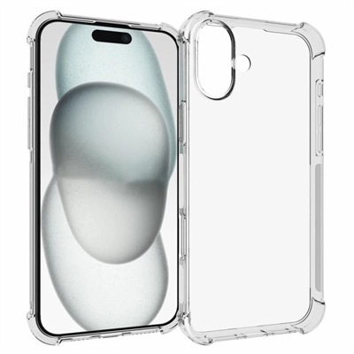 iPhone 16 Plus Crystal Clear Gel TPU Case