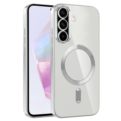 SAMSUNG GALAXY A37 WIRELESS CHARGING TPU CASE WITH CHROME EDGE & CAMERA COVER