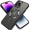 IPHONE 11 WIRELESS CHARGING TPU CASE WITH CHROME EDGE & CAMERA COVER BLACK