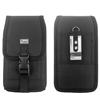 Vertical Nylon Rugged Pouch Case With Clip Black VP01-C NOTE 8 S