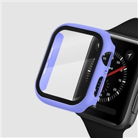 38MM IWATCH CASE WITH SCREEN PROTECTOR PURPLE