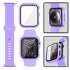 41MM SILICON IWATCH CASE + BAND PURPLE