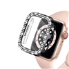 46MM IWATCH DIAMOND CASE WITH SCREEN PROTECTOR BLACK