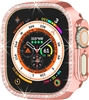 49MM IWATCH DIAMOND CASE WITH SCREEN PROTECTOR PINK GOLD