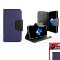 Apple iPhone 5 / 5S / 5SE WALLET CASE WC01 BLUE