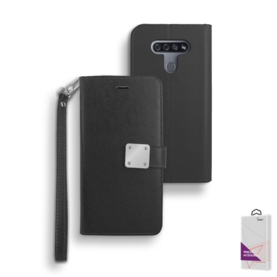 LG Aristo 5 Double Folio Leather wallet case,