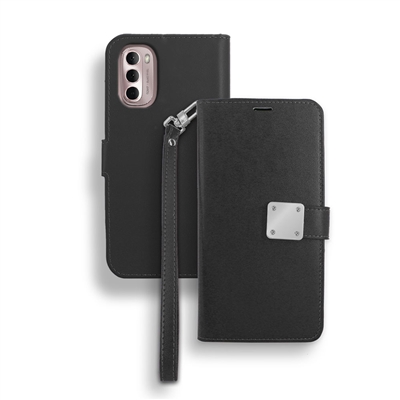 Motorola MOTO G STYLUS 4G/5G (2022) Double Folio Leather wallet case,
