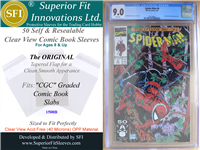 Superior Fit Sleeves for CGC Graded Comic Book Slabs (50)