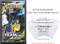 Superior Fit Sleeves for Modern Booster Pack of Cards