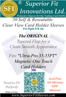 Superior Fit Sleeves for Ultra-Pro 35-55 PT One Touch Magnetic Cases