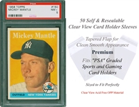 Superior Fit Premium Sleeves PSA Graded Card Slabs