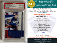 Superior Fit Premium Sleeves PSA Graded Jersey Card Slabs