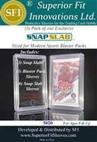 Snap Slab for Sports and Non Sports Blaster Packs