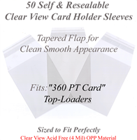 Superior Fit Sleeves for 360 PT Top Loaders