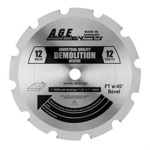 AGE DB12-120C Demolition 12"X12t 1" Bore