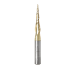 Amana 46256 1mm CARVING 3D TAPERD BALLNOSE